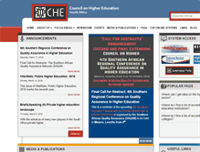 Tablet Screenshot of che.ac.za